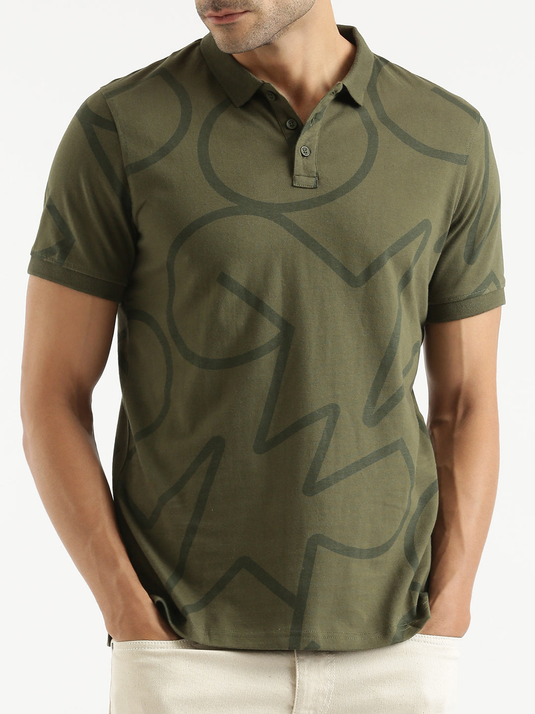 Classic AOP Polo T-Shirt