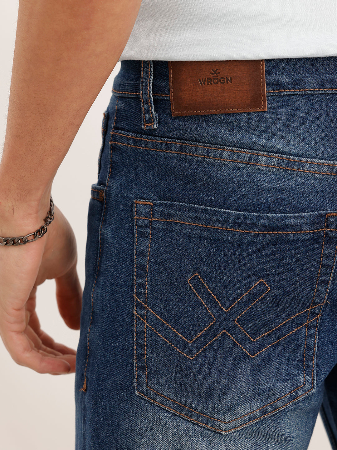 Classic Slim Fit Denim Jeans | Blue