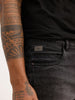 Faded Straight Fit Denim Jeans | Grey