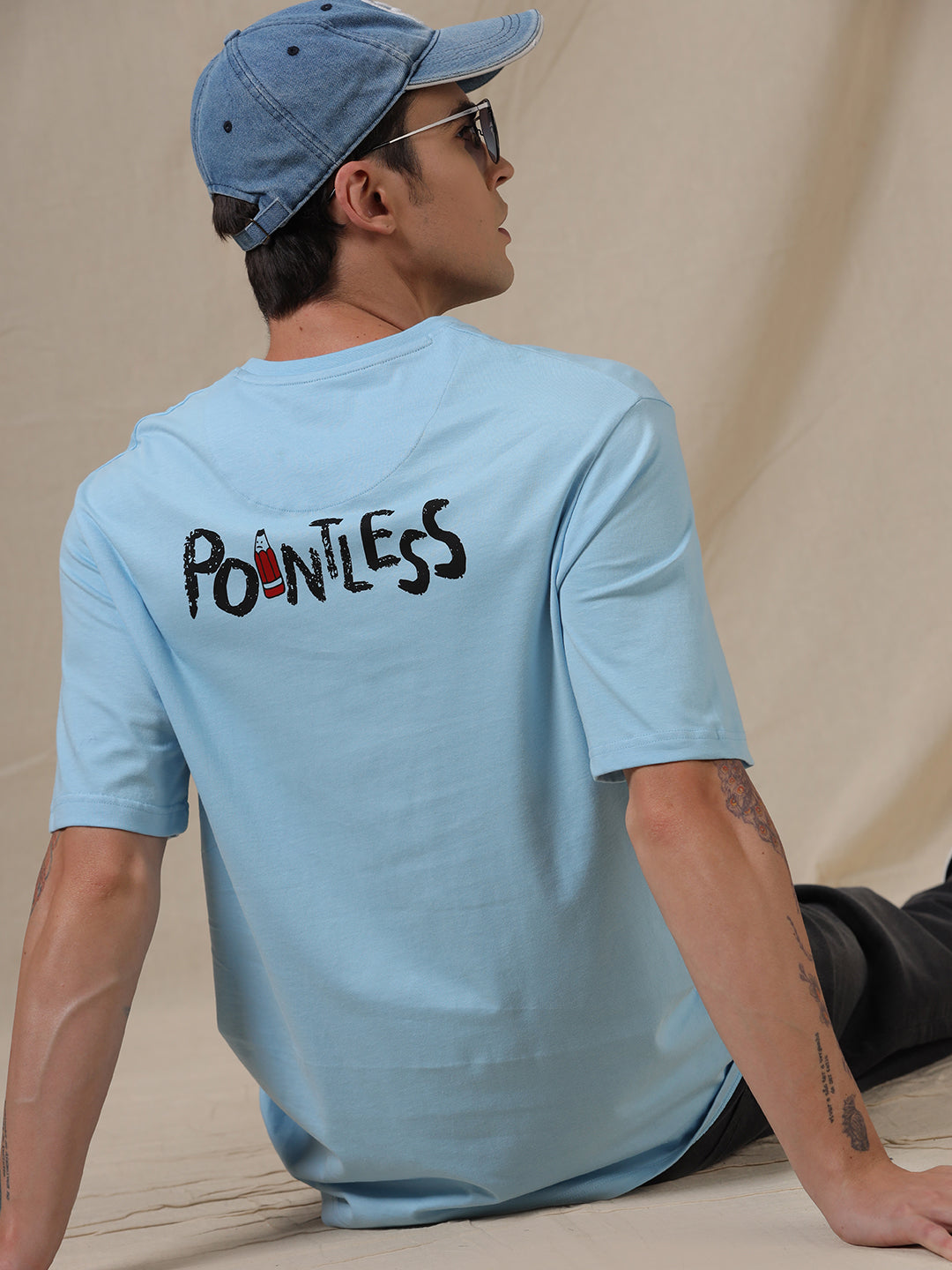 Pointless Cold Blue T-Shirt