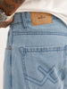 Solid Anti Fit Denim Jeans | Light Blue