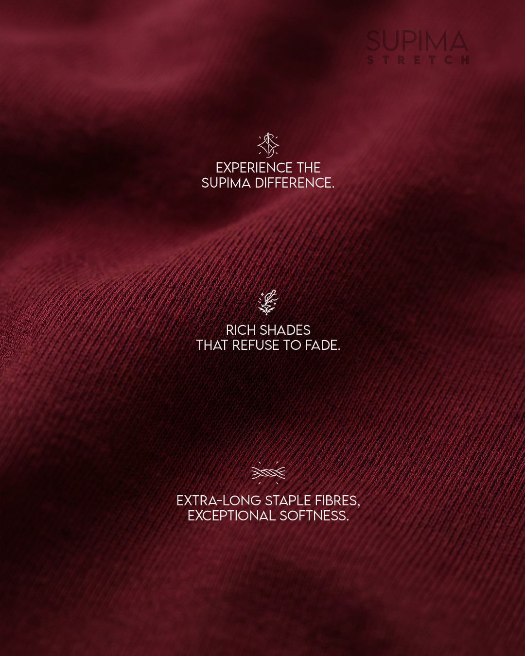 Essential Supima Crew Neck T-Shirt | Essential | Wine