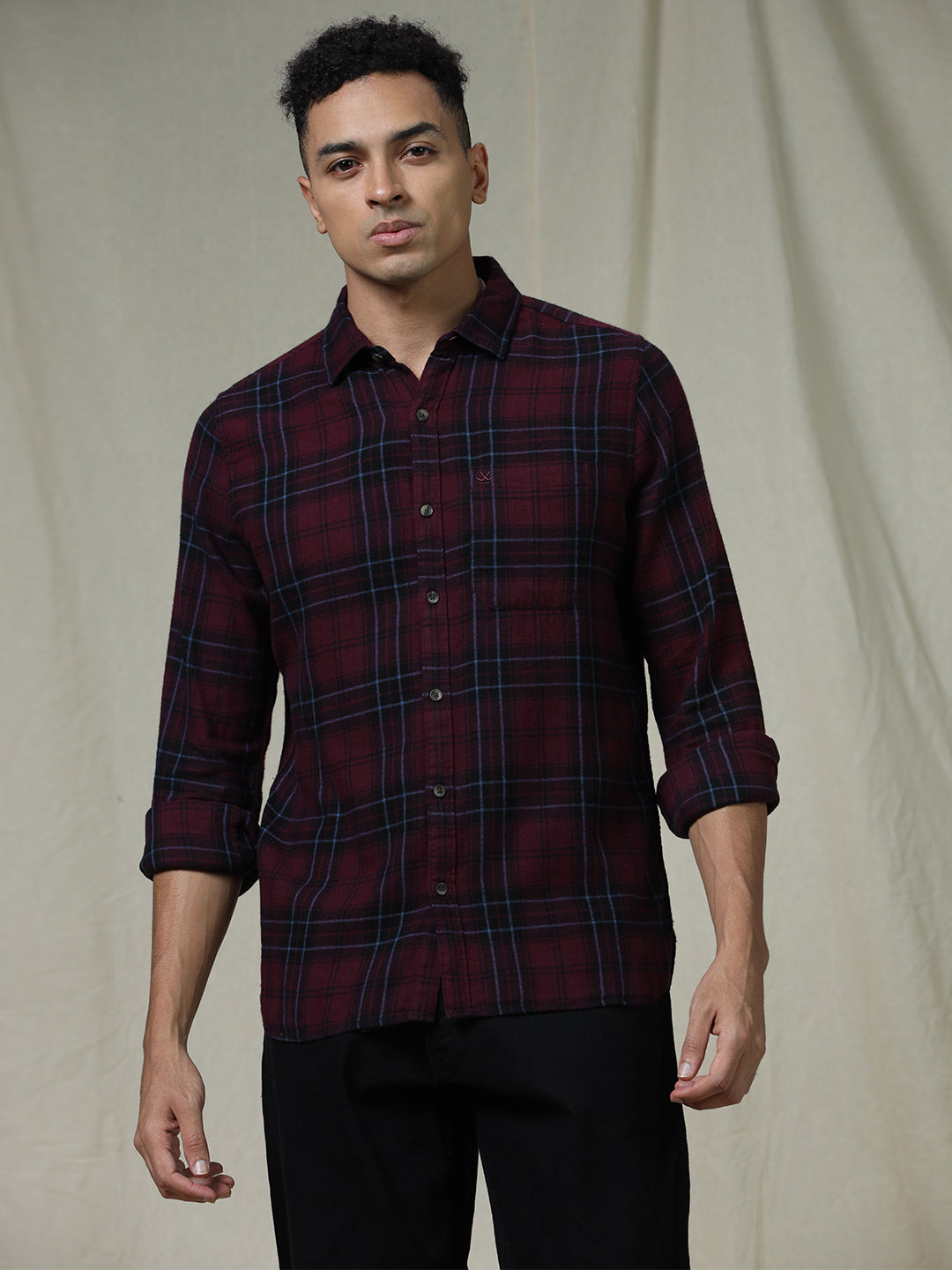 Standout Checks Long Sleeve Shirt