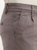 Classic Solid Straight Fit Trousers | Dark Grey
