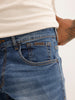 Faded Slim Crop Denim Jeans | Light Blue | WJN0200SL2066S