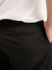 Men's Casual Loose Fit Cargo Trousers | Black