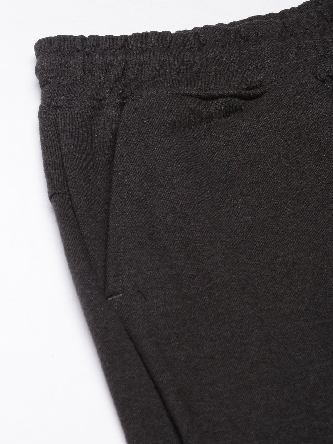 Solid Charcoal Comfort Shorts