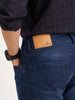 Slim Fit Faded Denim Jeans | Blue
