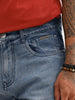 Faded Loose Fit Denim Jeans | Light Blue