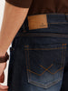 Light Faded Relaxed Fit Denim Jeans | Blue