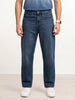 Loose Fit Denim Jeans | Dark Blue