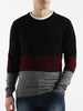 Colour-Blocked Wrogn Comfort Sweater