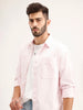 Solid Double Pocket Shirt | Pink