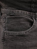 Solid Skinny Fit Denim Jeans | Dark Grey
