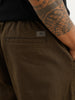 Classic Solid Loose Fit Trouser | Olive