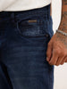 Slim Crop Fit Denim Jeans | Blue