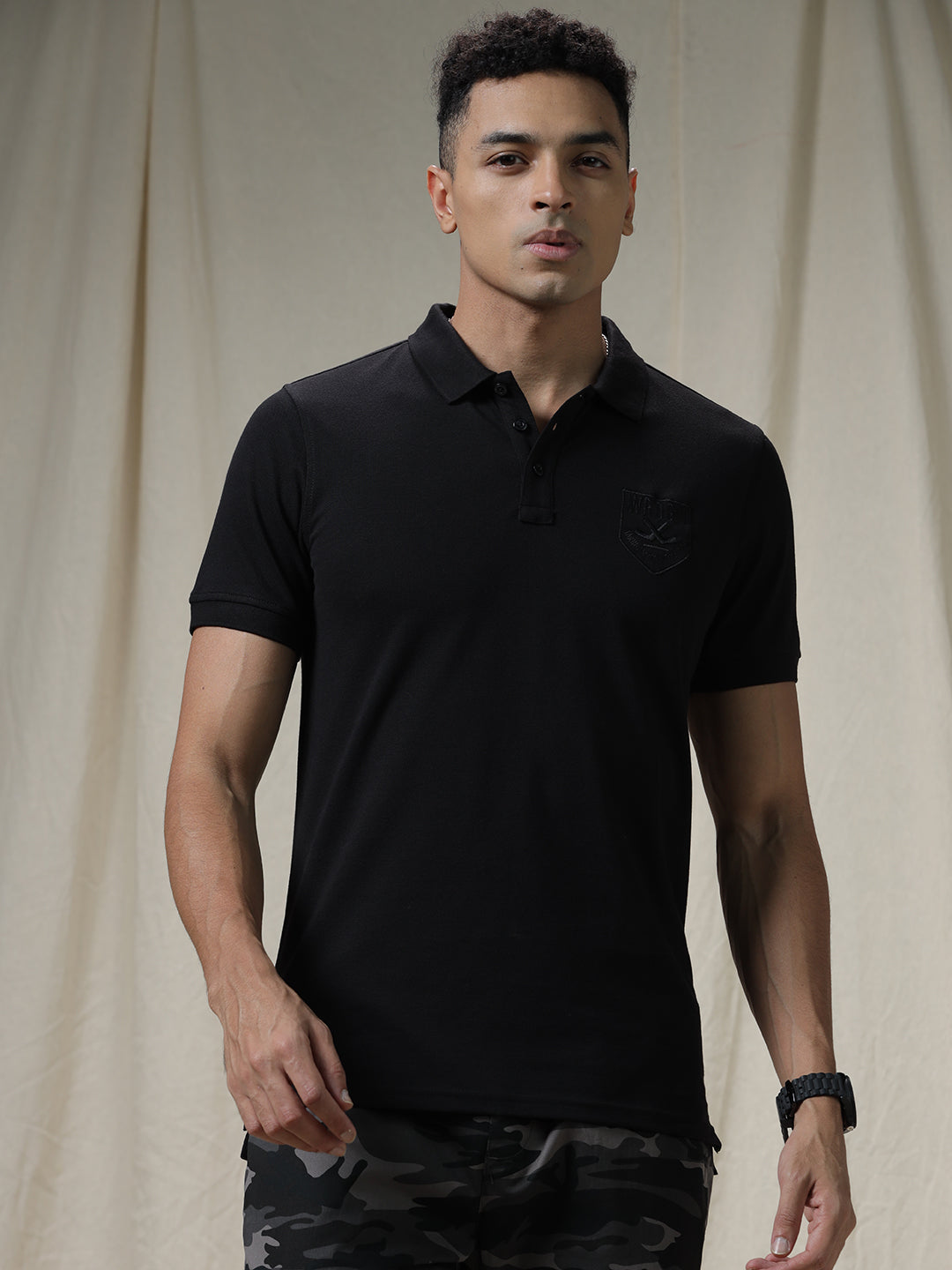 Dream In Black Polo T-Shirt