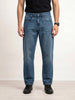 Loose Fit Denim Jeans | Blue