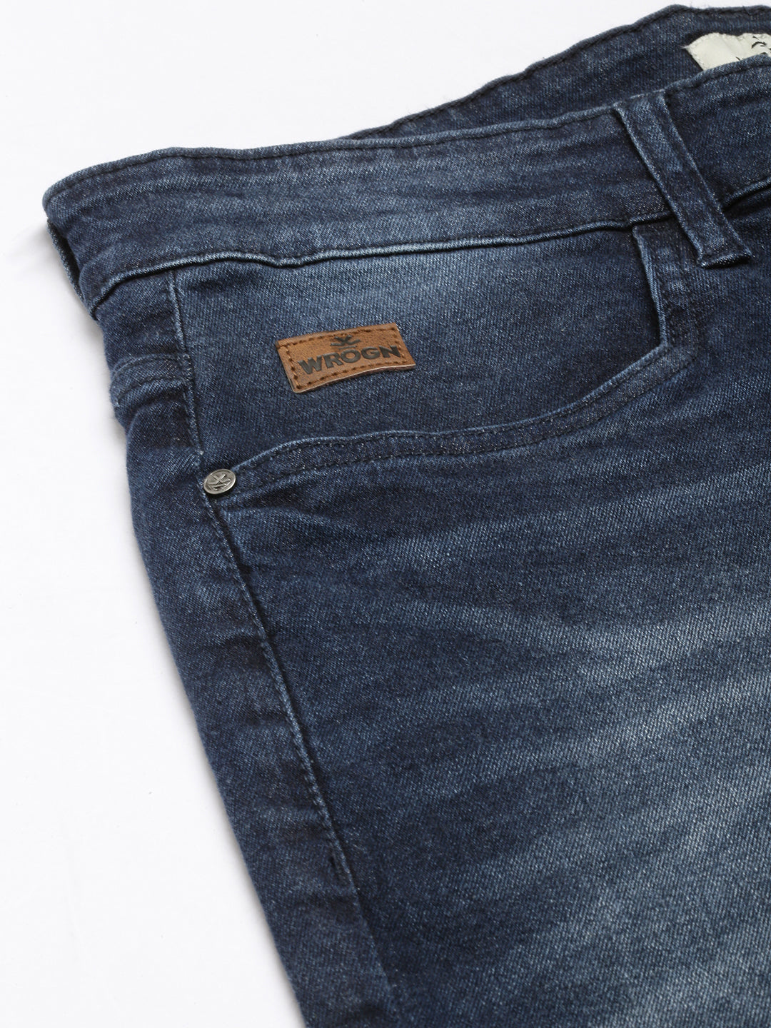Cropped Fade Slim Fit Jeans