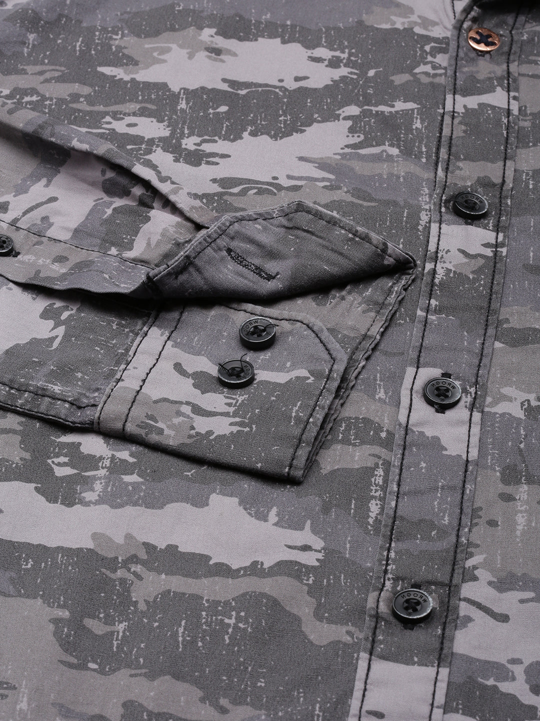 AOP Camo Slim Fit Shirt