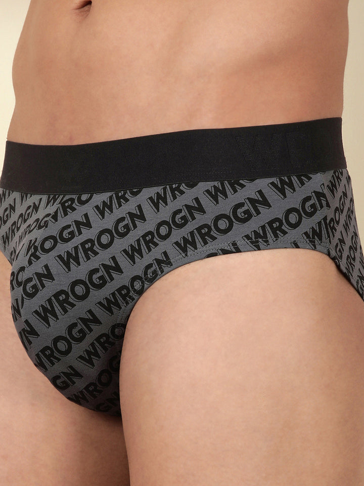 Pure Comfort Solid & Print Pack of 2 Briefs