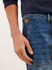Classic Mid-Rise Cargo Fit Jeans