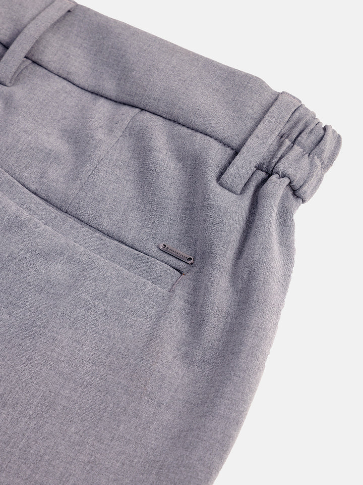 Travelite Straight Fit Trousers | Grey