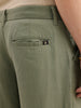 Loose Fit Linen Blend Trouser  | Green