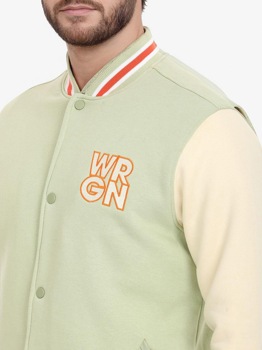 Pastel Varsity Bomber Jacket