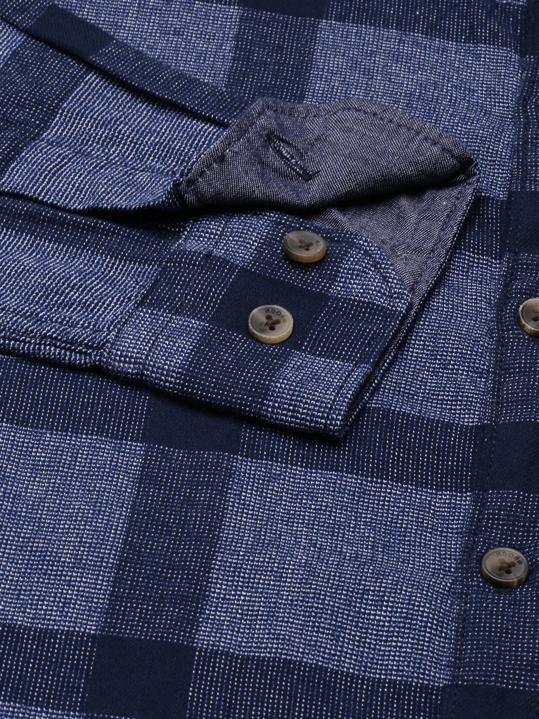 Checked Casual Spread Collar Shirt