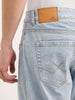 Solid Anti Fit Denim Jeans  | Light Blue