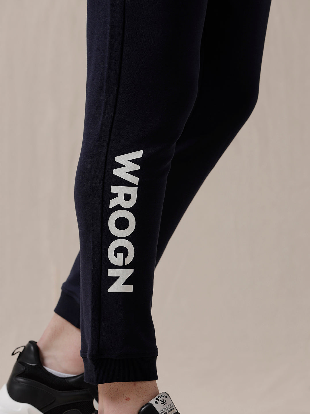 Solid Wrogn Printed Jogger