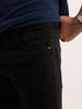 *Classic Solid Denim Jeans | Black
