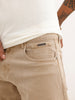 Faded Straight Fit Denim Jeans | Beige | WJN0200SR2010S