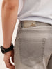 Slim Fit Faded Denim Jeans | Grey