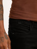 Solid Slim Crop Fit Denim Jeans | Black | WJN0200SL2001S