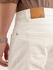 Solid Slim Fit Denim Jeans  | White