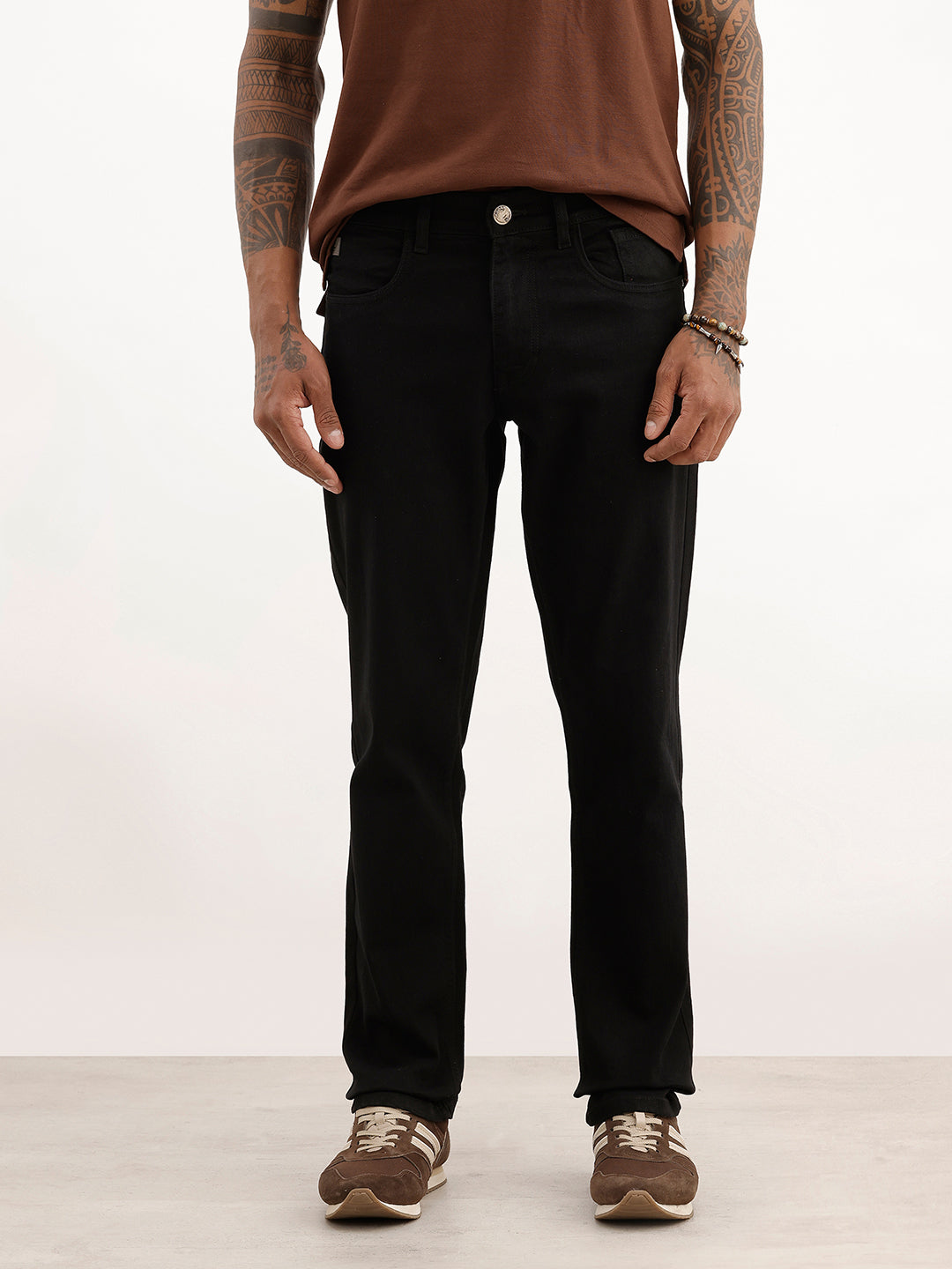 Timeless Regular Fit Denim Jeans | Black | WRJN2604M