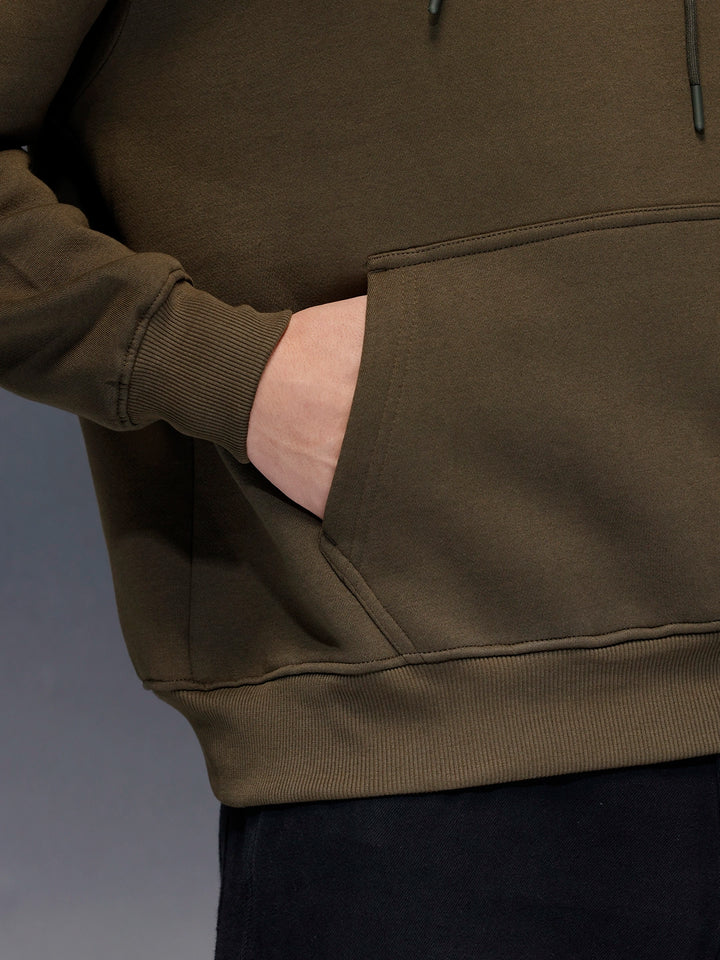 Men’s Olive Core Emblem Hoodie | Olive