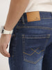 Faded Slim Fit Denim Jeans | Blue
