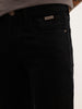 Solid Slim Fit Denim Jeans | Black