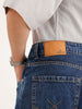 Solid Loose Fit Denim Jeans | Blue