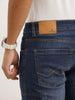 Classic Straight Fit Cargo Jeans | Light Blue