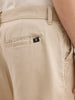 Loose Fit Linen Blend Trouser  | Khaki
