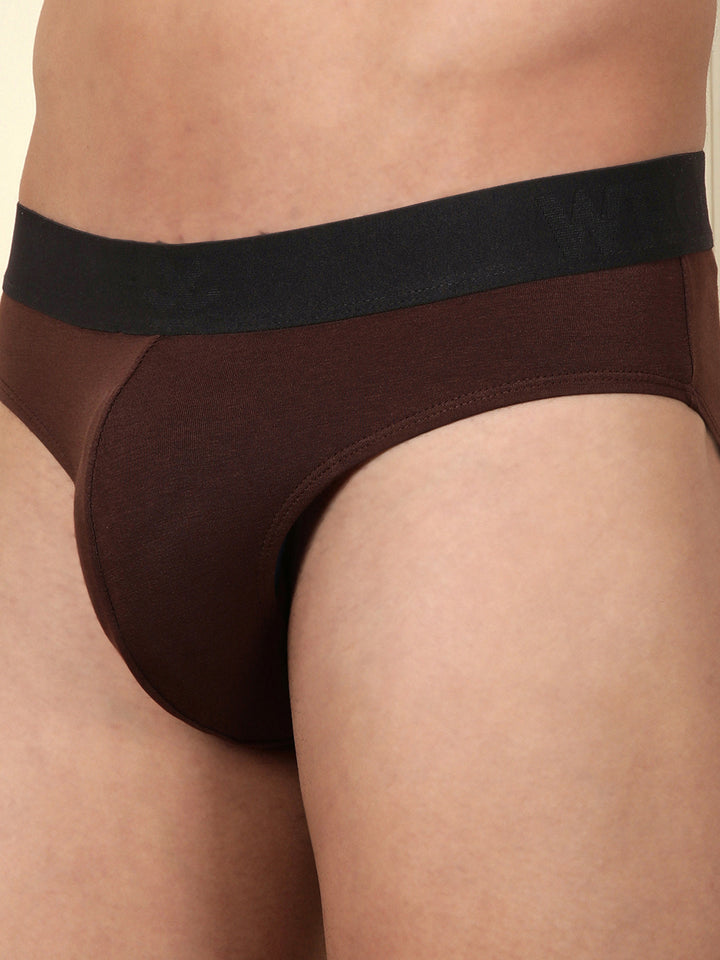 Soft Cotton Solid Pack of 2 Briefs