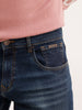 Faded Slim Crop Denim Jeans | Blue | WJN0200SL2025S