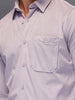 Men's Casual Slim Fit Solid Shirt  |  Purple