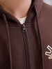 All-Day Casual Comfort Fit Hooded Sweatshirt | Java