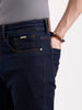 Solid Straight Fit Denim Jeans   |  Blue
