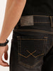 Faded Slim Fit Denim Jeans | Black